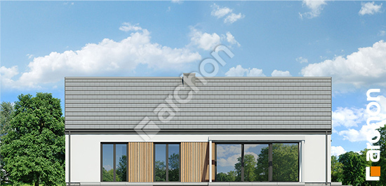 Боковой фасад Дом в оливниках 2 (Э) ВИЭ