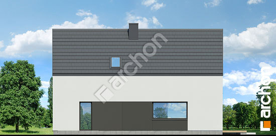 Дворовий фасад Будинок в шишковиках 8 (E) ВДЕ