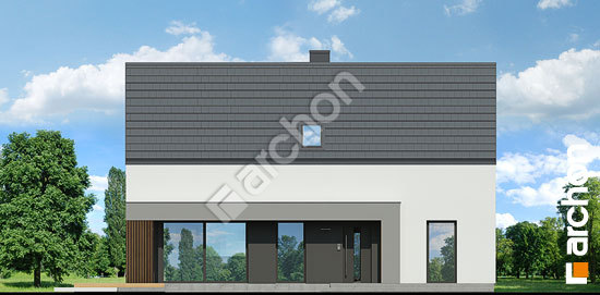 Передній фасад Будинок в шишковиках 8 (E) ВДЕ