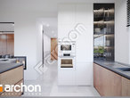 Проект будинку ARCHON+ Будинок у телімах  візуалізація кухні 1 від 2