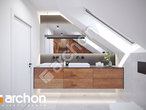 Проект будинку ARCHON+ Будинок у телімах  візуалізація ванни (візуалізація 3 від 3)
