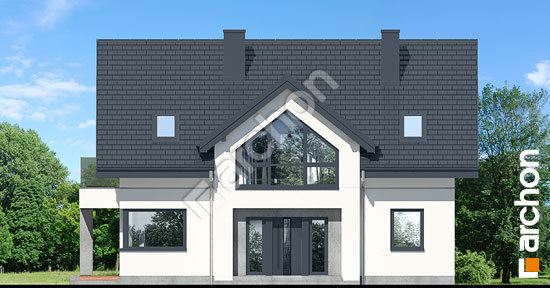 Передній фасад Будинок у телімах 