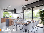 Проект будинку ARCHON+ Будинок у телімах  денна зона (візуалізація 1 від 6)