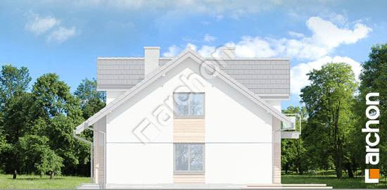 Бочний фасад Будинок в цикламенах 2 (А)