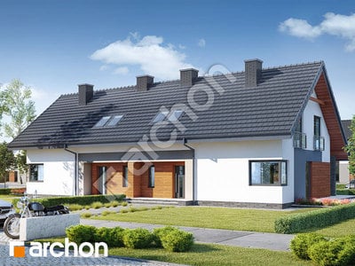 Проєкт будинку ARCHON+ Будинок в малинівці (Р2) 