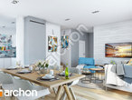 Проект будинку ARCHON+ Будинок в малинівці (Р2) денна зона (візуалізація 1 від 3)