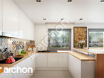 Проект дома ARCHON+ Дом в лиголях визуализация кухни 1 вид 1