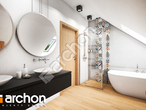 Проект будинку ARCHON+ Будинок в ліголях візуалізація ванни (візуалізація 3 від 1)