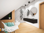 Проект будинку ARCHON+ Будинок в ліголях візуалізація ванни (візуалізація 3 від 2)