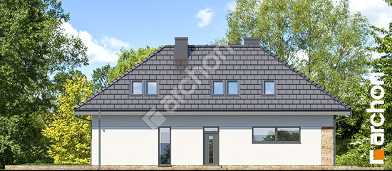 Боковой фасад Дом в тавулах (Г2)