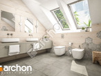 Проект будинку ARCHON+ Будинок в тавулах (Г2) візуалізація ванни (візуалізація 1 від 2)