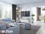 Проект дома ARCHON+ Дом в тавулах (Г2) дневная зона (визуализация 1 вид 1)