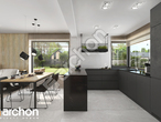 Проект дома ARCHON+ Дом в яблонках 4 вер.2 визуализация кухни 1 вид 3
