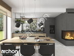 Проект дома ARCHON+ Дом в яблонках 4 вер.2 дневная зона (визуализация 1 вид 7)