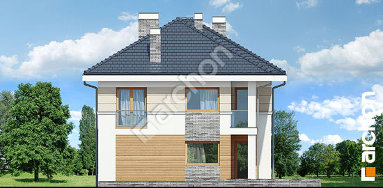 Дворовий фасад Вілла Сесилія