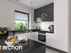 Проект дома ARCHON+ Дом в клематисах 21 визуализация кухни 1 вид 1