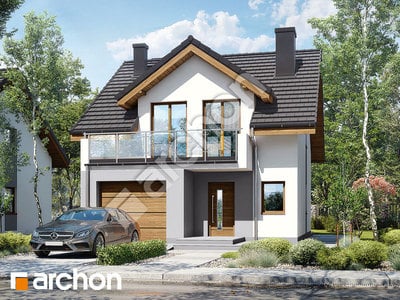 Проєкт будинку ARCHON+ Будинок у клематисах 21 