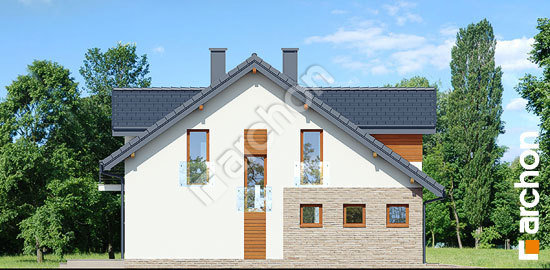 Боковой фасад Дом в одуванчиках (Н) вер.3