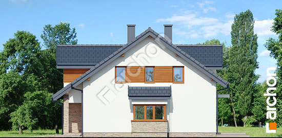 Боковой фасад Дом в одуванчиках (Н) вер.3