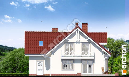 Дворовий фасад Будинок в рододендронах 2 вер.2