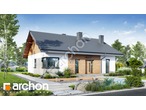 Проект дома ARCHON+ Дом в дерни 2 