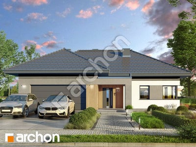 Проект дома ARCHON+ Дом в видличках 4 (Г2) 