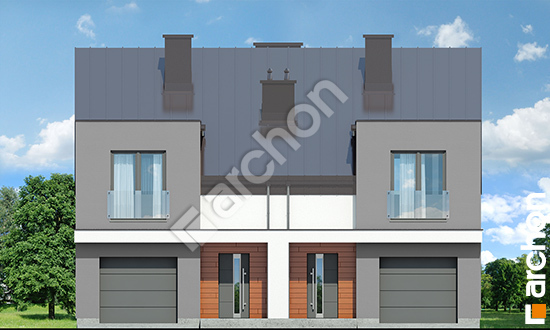 Передній фасад Будинок під гінко 7 (ГР2Н)