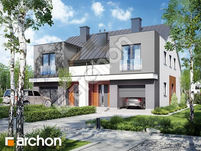 Проєкт будинку ARCHON+ Будинок під гінко 7 (ГР2Н) 