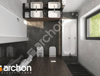 Проект дома ARCHON+ Дом в ренклодах 27 (Г2) визуализация ванной (визуализация 3 вид 4)