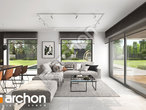 Проект дома ARCHON+ Дом в ренклодах 27 (Г2) дневная зона (визуализация 1 вид 5)