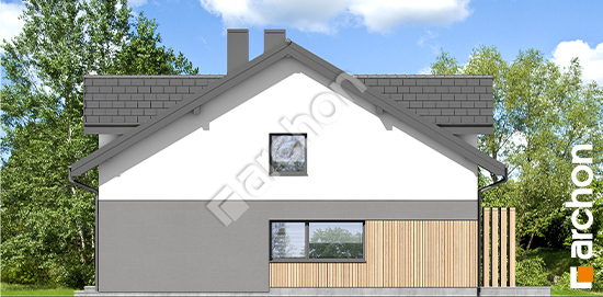 Бочний фасад Будинок в катанахнах (ГР2)