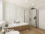 Проект дома ARCHON+ Дом в катанахнах (ГР2) визуализация ванной (визуализация 3 вид 3)