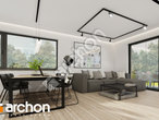 Проект будинку ARCHON+ Будинок в катанахнах (ГР2) денна зона (візуалізація 1 від 2)