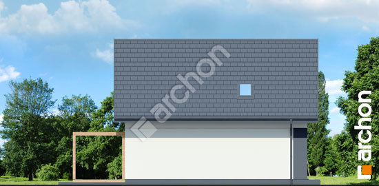 Бочний фасад Будинок в малинівці 21 (Е) ВДЕ