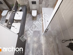 Проект будинку ARCHON+ Будинок в малинівці 21 (Е) ВДЕ візуалізація ванни (візуалізація 3 від 4)