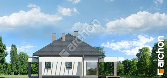 Бочний фасад Будинок в мекінтошах 11