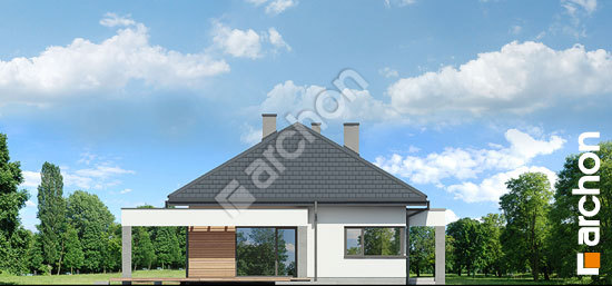 Боковой фасад Дом в мекинтошах 11