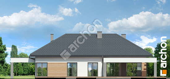 Дворовой фасад Дом в мекинтошах 11