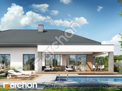 Проєкт будинку ARCHON+ Будинок в мекінтошах 11 