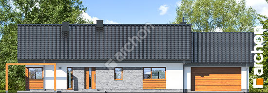 Передній фасад Будинок в мекінтошах 4 (Г2)