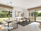 Проект будинку ARCHON+ Будинок в люцерні 11 (Г) денна зона (візуалізація 1 від 2)