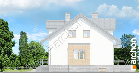 Бочний фасад Будинок в цикламенах 4 (ПБА) вер. 2