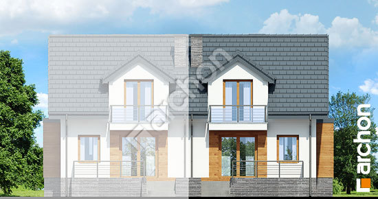 Дворовий фасад Будинок в цикламенах 4 (ПБА) вер. 2