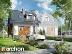 Проект дома ARCHON+ Дом в цикламенах 4 (ПБА) вер. 2 