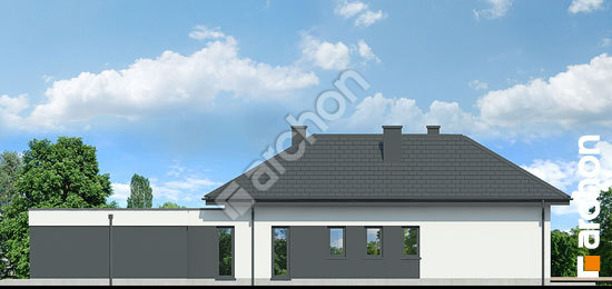 Боковой фасад Дом в галантусах 2 (Г2)