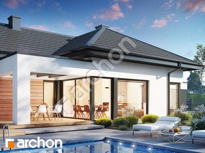 Проєкт будинку ARCHON+ Будинок в галантусах 2 (Г2) 