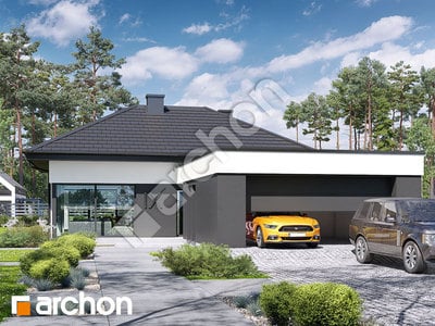 Проект будинку ARCHON+ Будинок в галантусах 2 (Г2) Вид 2