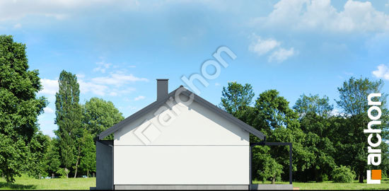 Боковой фасад Дом в коручках 4 (Е) ВИЭ