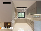 Проект будинку ARCHON+ Будинок в коручках 4 (Е) ВДЕ візуалізація кухні 1 від 1