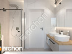 Проект дома ARCHON+ Дом в коручках 4 (Е) ВИЭ визуализация ванной (визуализация 3 вид 3)